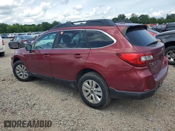 2017 Subaru Outback Premium with VIN 4S4BSACC2H3422422, listed as a Copart auction lot 61351865 with 125,693 mi miles and Salvage title. Bid and sale history available at DreamBid. Image 2.