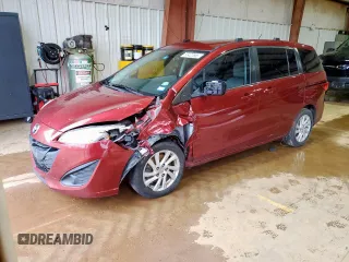 2012 Mazda 5 Sport z VIN JM1CW2BL7C0124821, wystawiony jako Copart lot #60422685 z przebiegiem 156 398 mil mil oraz Szkoda całkowita • Salvage title. Historia ofert i sprzedaży dostępna na DreamBid. Obrazek 1.