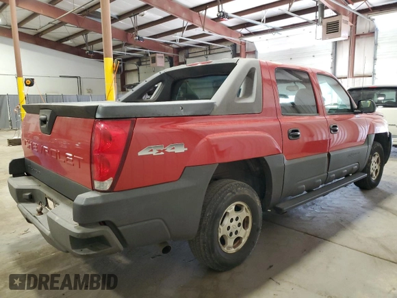 2005 Chevrolet Avalanche Z71 with VIN 3GNEK12Z65G169516, listed as a Copart auction lot 77784804 with 195,592 mi miles and Salvage Title. Bid and sale history available at carsss.com. Image 3.