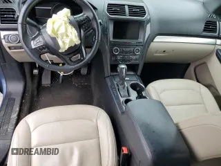 2018 Ford Explorer XLT with VIN 1FM5K7D80JGB51191, listed as a Copart auction lot 45317495 with 133,355 mi miles and Salvage Title. Bid and sale history available at DreamBid. Image 8.