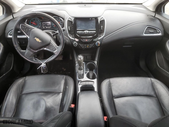 2017 Chevrolet Cruze LT with VIN 1G1BH5SE9H7272386, listed as a Copart auction lot 42775255 with 128,137 mi miles and Salvage Title. Bid and sale history available at carsss.com. Image 8.