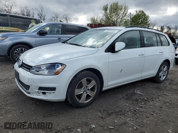 2015 Volkswagen Golf SportWagen TDI SE with VIN 3VWCA7AU2FM507490, listed as a Copart auction lot 49929304 with 164,452 mi miles. Bid and sale history available at carsss.com. Image 1.