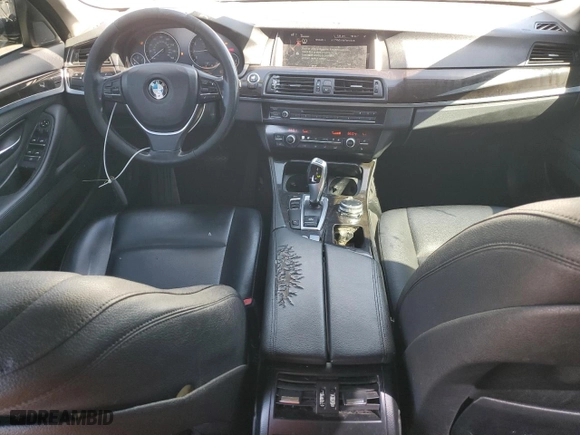 2015 BMW 5 Series 528i with VIN WBA5A5C52FD516821, listed as a Copart auction lot 46115615 with 121,962 mi miles and Clean Title. Bid and sale history available at carsss.com. Image 8.