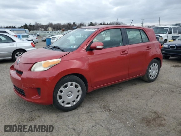 2012 Scion xD with VIN JTKKU4B44C1019551, listed as a Copart auction lot 45981405 with 304,408 mi miles and Salvage Title. Bid and sale history available at DreamBid. Image 1.