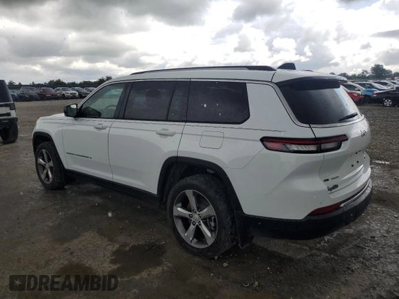 2022 Jeep Grand Cherokee Limited z VIN 1C4RJKBG8N8565275, wystawiony jako Copart lot #61261725 z przebiegiem 27 503 mil mil oraz Szkoda całkowita • Salvage title. Historia ofert i sprzedaży dostępna na DreamBid. Obrazek 2.