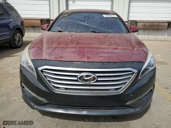 2015 Hyundai Sonata 2.4L SE with VIN 5NPE24AF1FH031554, listed as a Copart auction lot 50069415 with 129,626 mi miles and Clean Title. Bid and sale history available at carsss.com. Image 5.