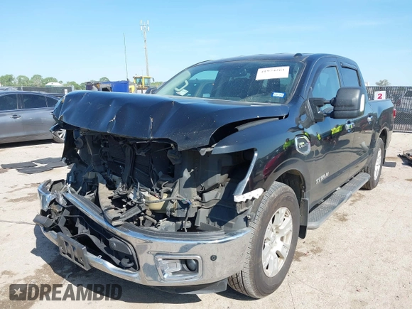 2017 Nissan Titan SV with VIN 1N6AA1E68HN535917, listed as a IAAI auction lot 41974261 with 162,561 mi miles and . Bid and sale history available at DreamBid. Image 18.