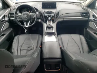 2022 Acura RDX Technology with VIN 5J8TC2H50NL017632, listed as a Copart auction lot 57213075 with 43,919 mi miles and Salvage title. Bid and sale history available at DreamBid. Image 8.
