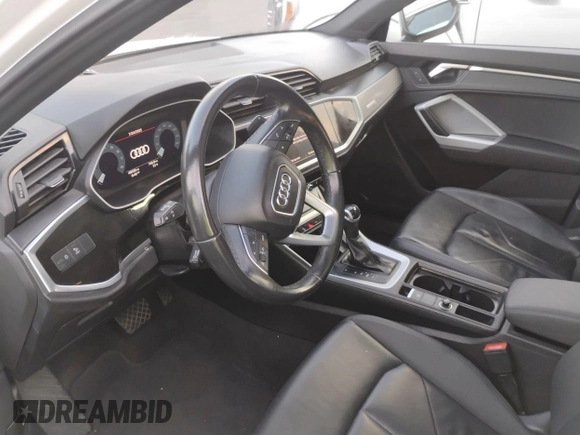 2023 Audi Q3 S line Premium with VIN WA1DECF34P1112062, listed as a IAAI auction lot 42806719 with 49,926 mi miles and . Bid and sale history available at DreamBid. Image 15.