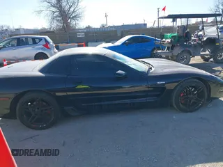 2002 Chevrolet Corvette Z06 with VIN 1G1YY12S225131395, listed as a IAAI auction lot 41440192 with 100,557 mi miles. Bid and sale history available at carsss.com. Image 13.