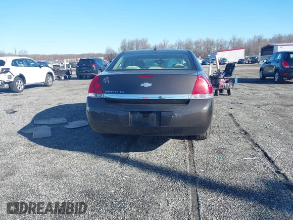 2008 Chevrolet Impala LS with VIN 2G1WB58N581350282, listed as a IAAI auction lot 41822190 with 186,547 mi miles and . Bid and sale history available at DreamBid. Image 17.