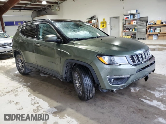 2020 Jeep Compass Latitude с VIN 3C4NJDBB6LT153787, выставлен на аукционе Copart как лот 56795085 с пробегом 62 020 миль миль и Списание • Salvage title. История ставок и продаж доступна на DreamBid. Изображение 4.