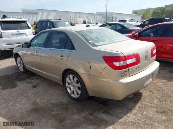 2008 Lincoln MKZ with VIN 3LNHM26T58R612044, listed as a IAAI auction lot 40587430 with 114,363 mi miles. Bid and sale history available at carsss.com. Image 3.