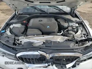 2020 BMW 3 Series 330i with VIN 3MW5R1J04L8B21766, listed as a Copart auction lot 48059005 with Not Provided miles and Salvage Title. Bid and sale history available at carsss.com. Image 11.