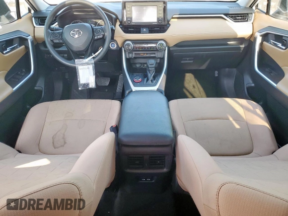 2022 Toyota RAV4 Hybrid XLE with VIN 2T3RWRFV1NW129963, listed as a Copart auction lot 58512545 with 39,982 mi miles and Salvage title. Bid and sale history available at DreamBid. Image 8.