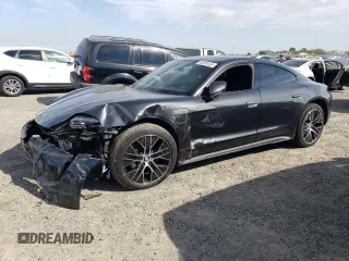 2023 Porsche Taycan with VIN WP0AA2Y18PSA16703, listed as a Copart auction lot 50559135 with 11,428 mi miles and Salvage Title. Bid and sale history available at DreamBid. Image 1.