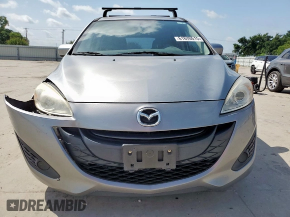 2012 Mazda 5 Sport with VIN JM1CW2BL2C0140909, listed as a Copart auction lot 61840615 with 155,863 mi miles and Salvage title. Bid and sale history available at DreamBid. Image 5.