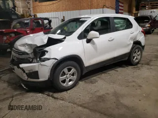 2015 Chevrolet Trax LS with VIN KL7CJPSB3FB202584, listed as a Copart auction lot 86204814 with 0 mi miles and Salvage Title. Bid and sale history available at carsss.com. Image 1.