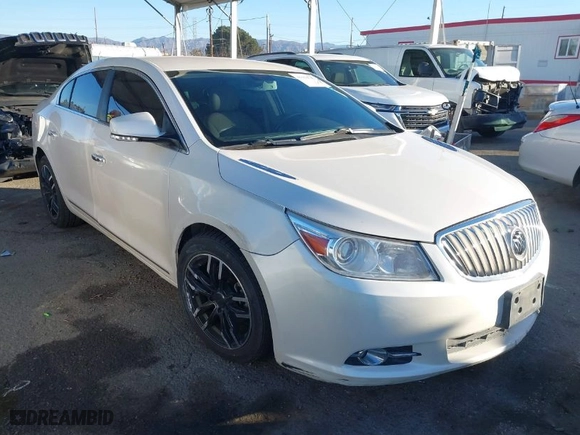 2012 Buick LaCrosse Premium 1 with VIN 1G4GD5GR2CF367046, listed as a IAAI auction lot 41414742 with 147,600 mi miles. Bid and sale history available at carsss.com. Image 1.