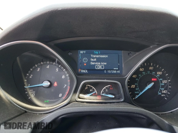 2014 Ford Focus SE with VIN 1FADP3F20EL312161, listed as a Copart auction lot 55803795 with 157,298 mi miles and Clean Title. Bid and sale history available at carsss.com. Image 9.