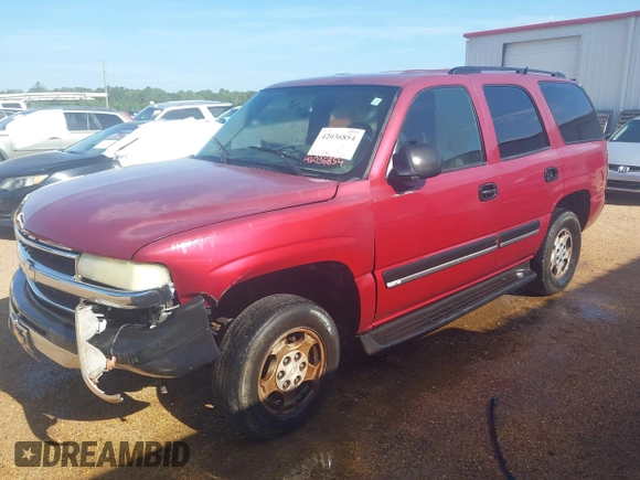 2004 Chevrolet Tahoe LS with VIN 1GNEC13V54R312043, listed as a IAAI auction lot 42036854 with 327,739 mi miles and . Bid and sale history available at DreamBid. Image 2.
