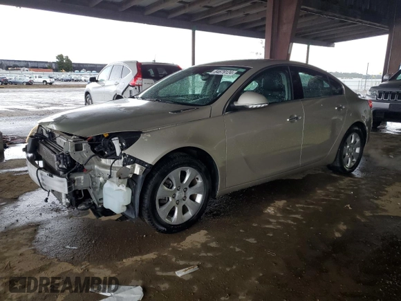 2014 Buick Regal Premium I с VIN 2G4GM5ER8E9206490, выставлен на аукционе Copart как лот 84679124 с пробегом 58 366 миль миль и Списание • Salvage title. История ставок и продаж доступна на DreamBid. Изображение 1.