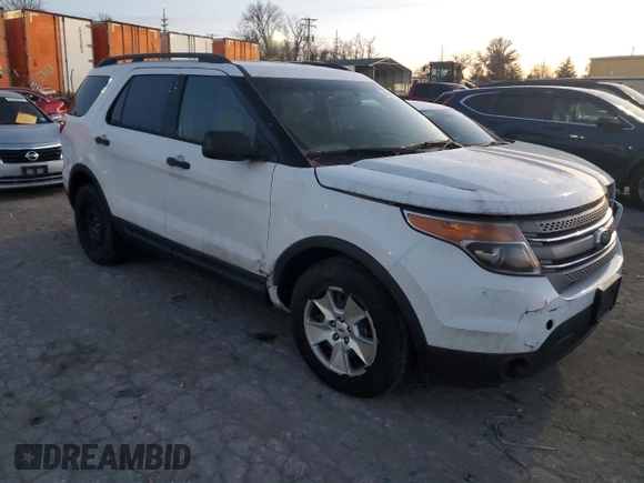 2014 Ford Explorer with VIN 1FM5K7B83EGA89570, listed as a Copart auction lot 43499845 with Not Provided miles and Non Repairable. Bid and sale history available at DreamBid. Image 4.