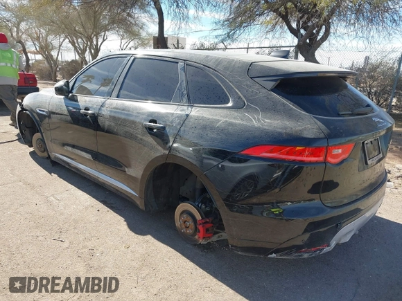 2020 Jaguar F-Pace S with VIN SADCM2FV6LA641169, listed as a IAAI auction lot 41413523 with 59,636 mi miles and . Bid and sale history available at DreamBid. Image 3.