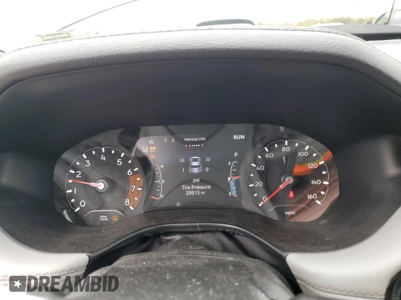 2022 Jeep Compass (RED) Edition with VIN 3C4NJDCB9NT169032, listed as a Copart auction lot 47925455 with 29,915 mi miles and Salvage title. Bid and sale history available at DreamBid. Image 9.