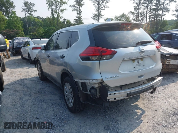 2017 Nissan Rogue SV with VIN KNMAT2MT5HP579615, listed as a IAAI auction lot 42362038 with 78,952 mi miles and . Bid and sale history available at DreamBid. Image 3.