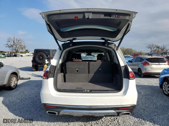 2020 Mercedes-Benz GLS with VIN 4JGFF5KE6LA073897, listed as a Copart auction lot 43541835 with 36,586 mi miles and Salvage Title. Bid and sale history available at carsss.com. Image 6.