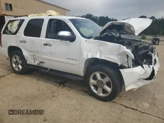 2008 Chevrolet Tahoe LTZ with VIN 1GNFC13J38R103830, listed as a Copart auction lot 53938025 with 161,942 mi miles and Salvage title. Bid and sale history available at DreamBid. Image 4.