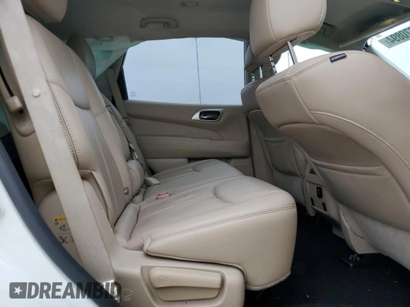 2017 Nissan Pathfinder Platinum with VIN 5N1DR2MN8HC645395, listed as a Copart auction lot 80670894 with 137,091 mi miles and Salvage Title. Bid and sale history available at carsss.com. Image 11.