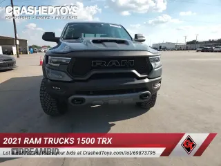 2021 Ram 1500 TRX с VIN 1C6SRFU9XMN901791, выставлен на аукционе Copart как лот 69873795 с пробегом 10 951 миль миль и Чистый • Clean title. История ставок и продаж доступна на DreamBid. Изображение 17.