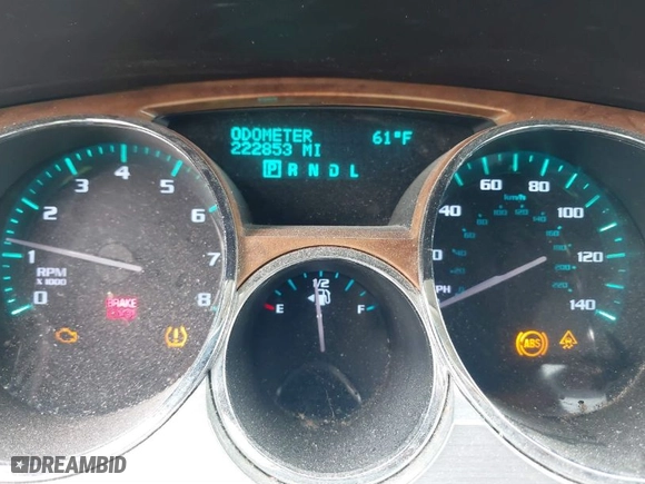 2008 Buick Enclave CXL with VIN 5GAER23728J278602, listed as a IAAI auction lot 39321346 with 222,853 mi miles. Bid and sale history available at carsss.com. Image 7.