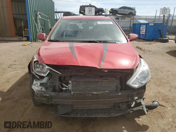 2017 Hyundai Accent SE with VIN KMHCT4AE9HU278532, listed as a Copart auction lot 52634295 with 112,009 mi miles and Salvage Title. Bid and sale history available at carsss.com. Image 5.