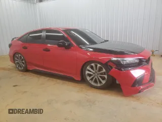 2023 Honda Civic Si z VIN 2HGFE1E56PH475990, wystawiony jako Copart lot #56703485 z przebiegiem 45 187 mil mil oraz Czysty tytuł • Clean title. Historia ofert i sprzedaży dostępna na DreamBid. Obrazek 4.