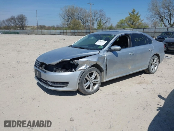 2013 Volkswagen Passat SE with VIN 1VWBN7A39DC078905, listed as a IAAI auction lot 42064537 with 185,853 mi miles and . Bid and sale history available at DreamBid. Image 17.
