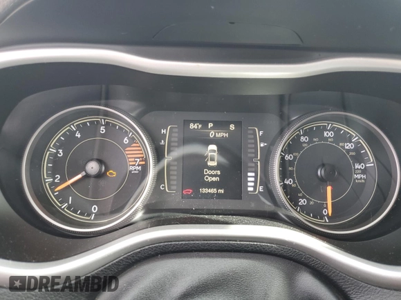 2018 Jeep Cherokee Latitude Plus with VIN 1C4PJLLB2JD524285, listed as a Copart auction lot 51236325 with 133,465 mi miles and Salvage Title. Bid and sale history available at DreamBid. Image 9.