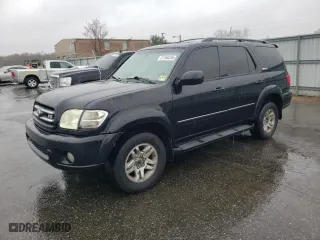 2004 Toyota Sequoia Limited with VIN 5TDBT48A04S211643, listed as a Copart auction lot 51184335 with 131,218 mi miles and Clean Title. Bid and sale history available at carsss.com. Image 1.