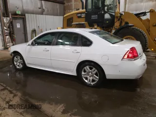 2014 Chevrolet Impala LT with VIN 2G1WB5E37E1100847, listed as a Copart auction lot 58580765 with 104,949 mi miles and Salvage title. Bid and sale history available at DreamBid. Image 2.
