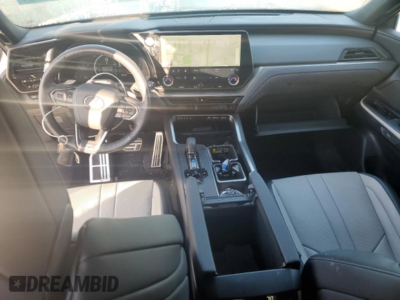 2024 Lexus TX 500h F Sport Premium with VIN 5TDABAB67RS002151, listed as a Copart auction lot 56537515 with 75,203 mi miles and Clean title. Bid and sale history available at DreamBid. Image 8.