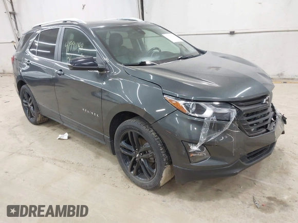 2021 Chevrolet Equinox LT with VIN 3GNAXUEV2ML375190, listed as a IAAI auction lot 41991148 with 60,016 mi miles and . Bid and sale history available at DreamBid. Image 1.