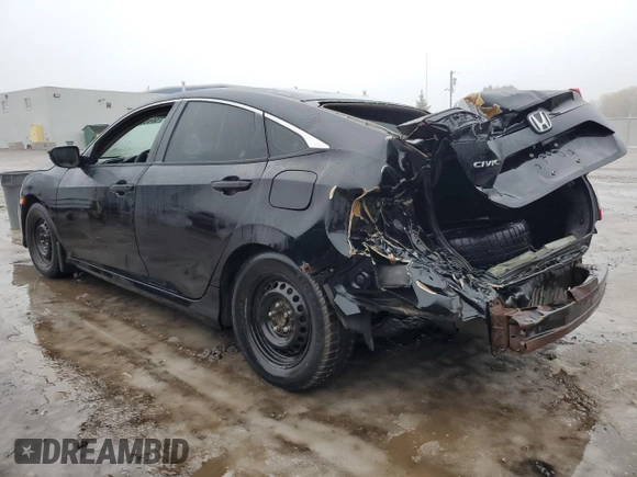 2016 Honda Civic Sedan LX with VIN 2HGFC2F52GH011380, listed as a Copart auction lot 50556855 with 197,350 mi miles and Salvage Title. Bid and sale history available at carsss.com. Image 2.
