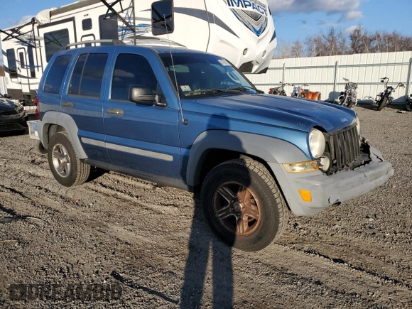 2005 Jeep Liberty Sport with VIN 1J4GK48K05W600229, listed as a Copart auction lot 47898785 with 191,271 mi miles and Clean Title. Bid and sale history available at carsss.com. Image 4.