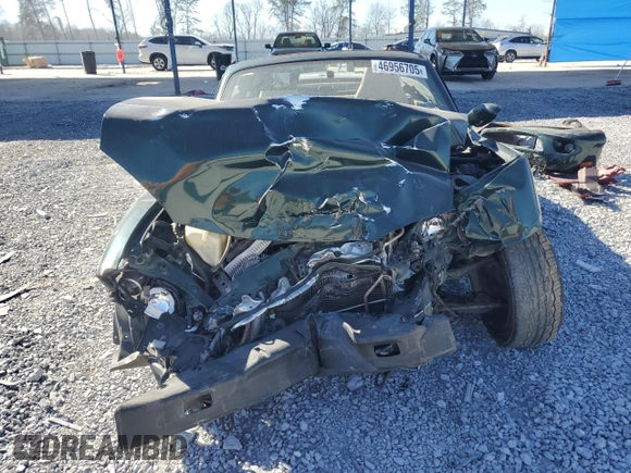 2001 Mazda MX-5 Miata with VIN JM1NB353610206039, listed as a Copart auction lot 46956705 with Not Provided miles and Salvage Title. Bid and sale history available at DreamBid. Image 5.
