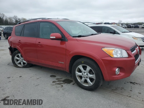 2012 Toyota RAV4 Limited with VIN 2T3DF4DVXCW177944, listed as a Copart auction lot 51298285 with 116,145 mi miles and Salvage Title. Bid and sale history available at DreamBid. Image 4.