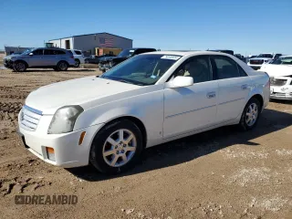 2007 Cadillac CTS with VIN 1G6DM57TX70101286, listed as a Copart auction lot 79245924 with 154,910 mi miles and Salvage Title. Bid and sale history available at carsss.com. Image 1.