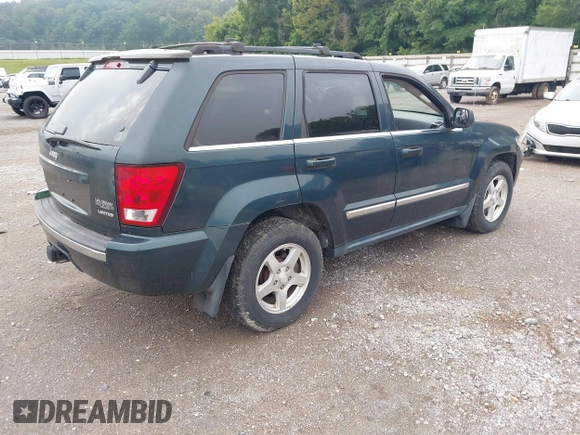 2005 Jeep Grand Cherokee Limited z VIN 1J4HR58N45C670673, wystawiony jako IAAI lot #42849069 z przebiegiem 141 435 mil mil oraz . Historia ofert i sprzedaży dostępna na DreamBid. Obrazek 4.