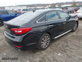 2015 Hyundai Sonata 2.4L Sport with VIN 5NPE34AF8FH096172, listed as a IAAI auction lot 41805767 with 158,595 mi miles. Bid and sale history available at carsss.com. Image 4.